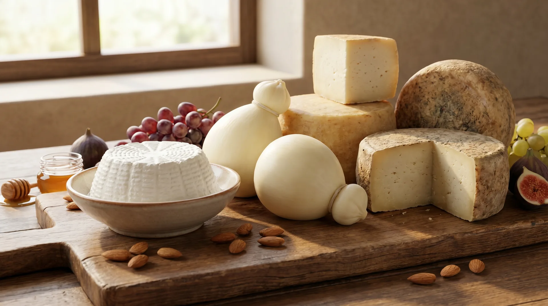 Provole e ricotta fresca del Caseificio Baratta